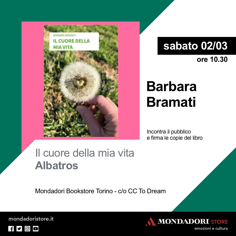 Firmacopie con l’autrice Barbara Bramati