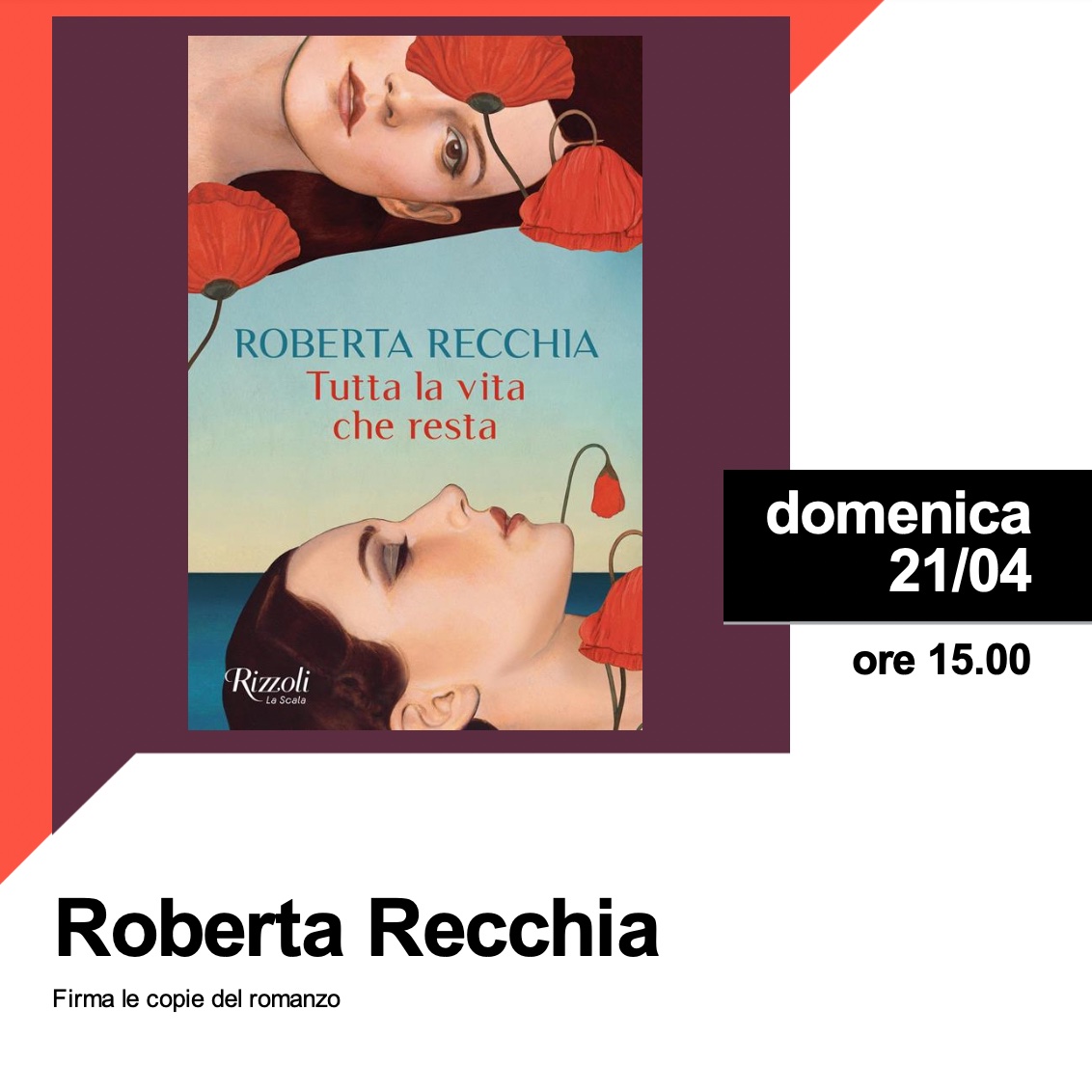 Firmacopie con Roberta Recchia
