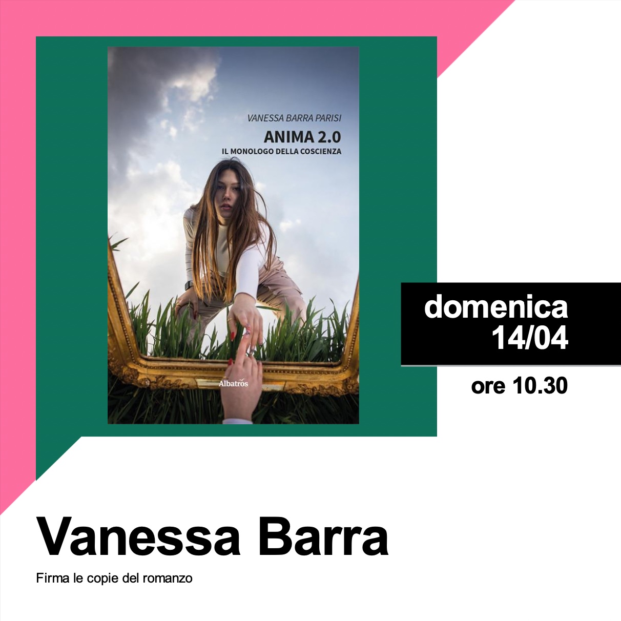 Firmacopie con Vanessa Barra